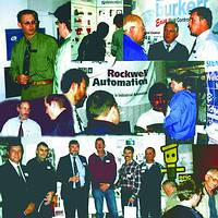 Scenes at the 26 July 2001 Control Roadshow